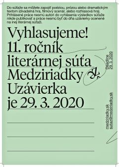 MEDZIRIADKY 2020