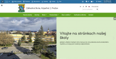 Nová webstránka školy